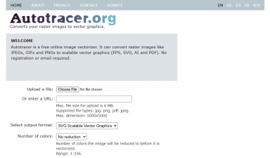 Autotracer Screenshot