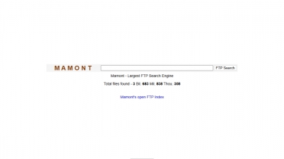 Mamont Скриншот
