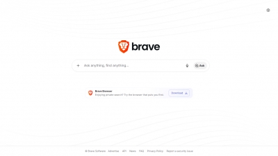 Brave Search Скриншот