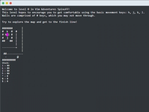Vim Adventures in Elm Скриншот
