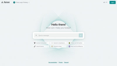 Arcee Platform Screenshot