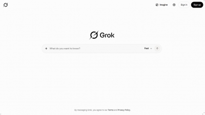 Grok Скриншот